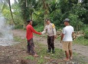 Sosialisasi Kamtibmas dan Bahaya Judi Online, Bhabinkamtibmas Polsek Sungai Raya Gencarkan Door to Door System