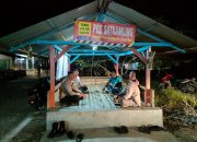 Bhabinkamtibmas Polsek Langsa Sambangi Satkamling dan Berikan Himbauan Kamtibmas