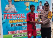 Polsek Manyak Payed: Aipda I.G Matondang Meriahkan Turnamen Sepak Bola SSB U15 Piala Wakapolda Aceh di Bukit Panjang Satu