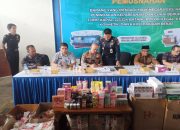 Kapolres Langsa Hadiri Pemusnahan Barang Bukti Ilegal di Kantor Bea Cukai Langsa