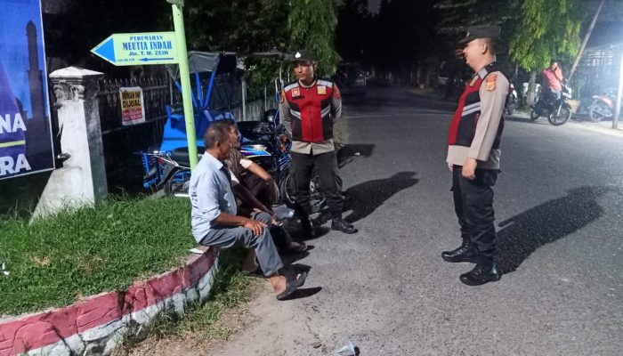 Polsek Langsa Gelar Patroli Intensif Jelang Pilkada 2024 untuk Jamin Keamanan Warga