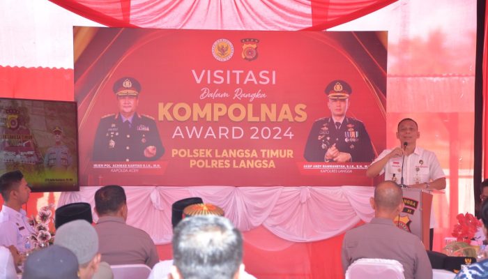 Polsek Langsa Timur Masuk Penilaian Visitasi Kompolnas Awards 2024