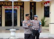 Kapolres Langsa Pimpin Apel Jam Pimpinan, Ingatkan Pentingnya Persiapan dan Disiplin