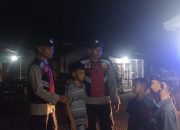 Polsek Langsa Gencar Lakukan Patroli Malam, Wujudkan Kondusifitas Jelang Pilkada