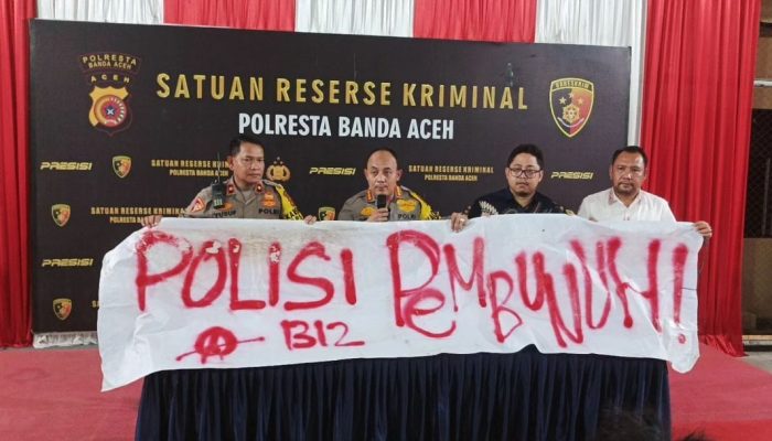 Aksi Ricuh di Depan DPRA, Mahasiswa Ditemukan Menggunakan Ganja