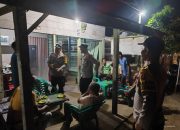 Patroli Malam Bhabinkamtibmas Polsek Birem Bayeun Ciptakan Kamtibmas Kondusif Jelang Pilkada 2024