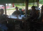 Patroli Gabungan TNI-Polri Jaga Keamanan di Rantau Selamat