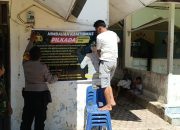 Bhabinkamtibmas Polsek Sungai Raya Ajak Masyarakat Sukseskan Pemilu 2024 dengan Semangat Damai