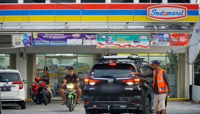 Parkir Indomaret dan Alfamart di Banda Aceh Kini Berbayar