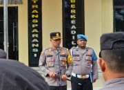 Kapolres Langsa Tekankan Kesiapan Personel Hadapi Pemilu dan Bencana Alam