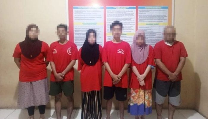 Penggerebekan Prostitusi Online di Meulaboh, Enam Orang Diamankan