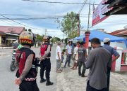 Pengamanan Kampanye Paslon Walikota dan Wakil Walikota Langsa oleh Personel Satgas Preventif OMP Seulawah 2024