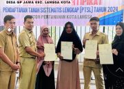 Penyerahan Sertipikat PTSL 2024: Langkah Nyata Menuju Kepastian Hukum Tanah di Langsa