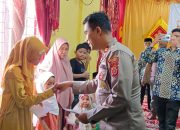 Kapolsek Langsa Hadiri Perayaan Maulid Nabi dan Santunan Anak Yatim di Gampong Peukan Langsa