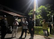 Personel Polres Langsa Lakukan Monitoring dan Pengamanan Kampanye Terbatas Paslon Walikota dan Wakil Walikota Langsa