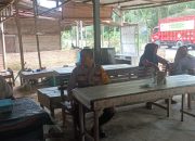 Polsek Sungai Raya Ajak Warga Ciptakan Pemilu Damai di Gampong Alue Rangan