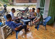 Sinergi TNI-POLRI Jaga Keamanan di Rantau Selamat, Patroli Gabungan Berikan Rasa Aman kepada Masyarakat