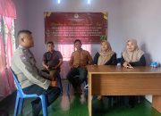 Bhabinkamtibmas Polsek Manyak Payed Ajak Masyarakat Desa Kaseh Sayang Sukseskan Pemilukada 2024