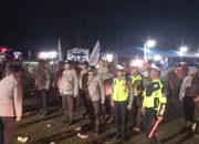 Polres Langsa Pastikan Keamanan Kampanye Terbuka Calon Bupati Aceh Timur Di Wilkum Langsa Berjalan Kondusif