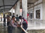 Jumat Berkah, Sat Samapta Polres Langsa Bantu Air Bersih di Masjid Raudhatul Jannah