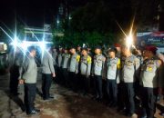 Polsek Langsa Gelar Apel Konsolidasi Pengamanan TPS Pilkada 2024