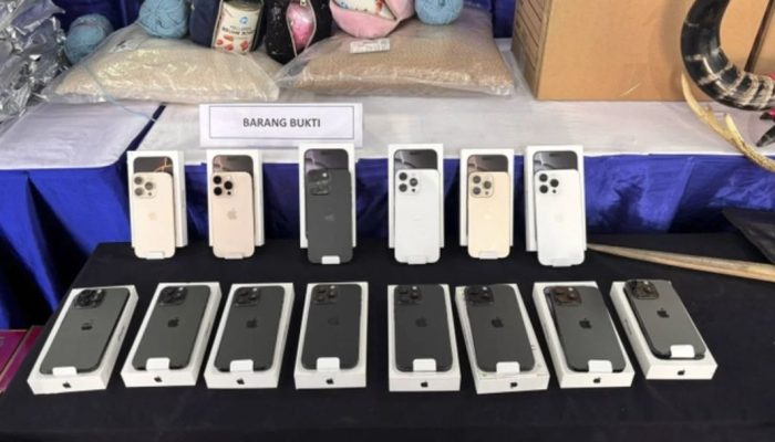 Bea Cukai Sita iPhone 16-Skincare Ilegal, Potensi Rugikan Negara Rp 870 Juta