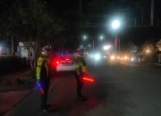 Antisipasi Kecelakaan, Satlantas Polres Langsa Gelar Patroli Blue Light