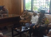 Jaga Kamtibmas, Bhabinkamtibmas Polsek Langsa Sambangi Kantor Geuchik