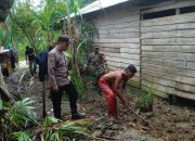 Bhabinkamtibmas Polsek Rantau Selamat Sambangi Warga untuk Tingkatkan Keamanan dan Pelayanan Publik