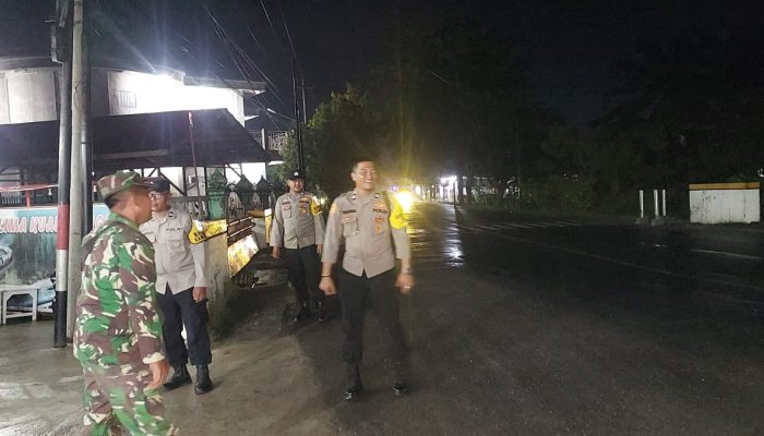 TNI-Polri Gelar Patroli Gabungan, Antisipasi Gangguan Kamtibmas Pasca Pilkada Serentak 2024