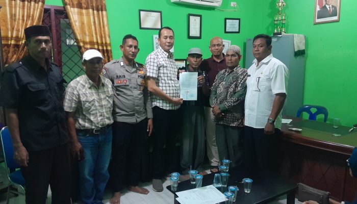 Bhabinkamtibmas Polsek Langsa Barat Gelar Problem Solving di Gampong Alue Dua