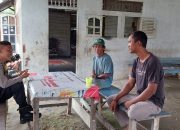 Bhabinkamtibmas Polsek Langsa Himbau Warga Jaga Kamtibmas Pasca Pilkada