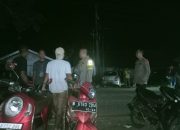 Cegah Guantibmas, Personel Sungai Raya Tingkatkan Patroli Dialogis Malam Hari