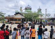 Bhabinkamtibmas Polsek Langsa Barat Sampaikan Pesan Kamtibmas di Masjid Baiturrahim