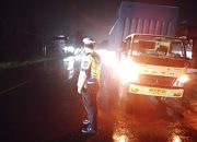 Antisipasi Laka Lantas, Sat Lantas Polres Langsa Gelar Patroli Blue Light