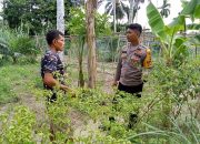 Sambang Warga, Bhabinkamtibmas Polsek Sungai Raya Dukung Program Swasembada Pangan