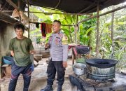Bhabinkamtibmas Polsek Rantau Selamat Lakukan Sambang Desa untuk Tingkatkan Kamtibmas
