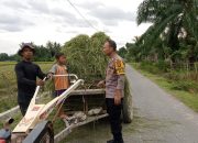 Bhabinkamtibmas Polsek Manyak Payed Ajak Petani Tingkatkan Ketahanan Pangan