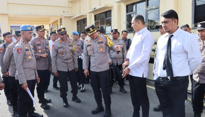 Kapolres Langsa: Tindak Lanjut Arahan Kapolda Aceh, Penggunaan Senpi Harus Sesuai Prosedur