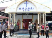 Polres Langsa Perketat Pengamanan di Gereja HKBP Langsa