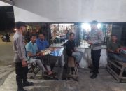 Personil Polsek Birem Bayeun Lakukan Patroli Dialogis, Ajak Masyarakat Jaga Situasi Kondusif