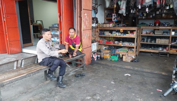 Bhabinkamtibmas Gampong Blang Ingatkan Warga Waspada Pasca Pilkada