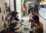 Bhabinkamtibmas Polsek Rantau Selamat Jalin Silaturahmi dan Sampaikan Pesan Kamtibmas di Desa Alue Seulemak