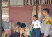 Cegah Kenakalan Remaja, Bhabinkamtibmas Beri Himbauan kepada Pelajar SMP