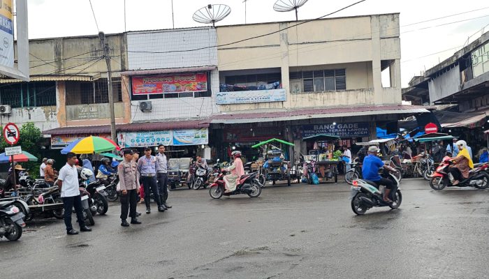 Polres Langsa Intensifkan Pengaturan Lalu Lintas Pagi Hari