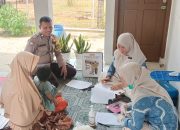 Bhabinkamtibmas Polsek Langsa Lakukan Sambang Warga Binaan dengan Pendekatan Humanis