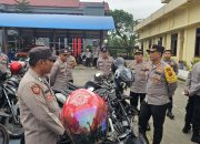 Kapolres Langsa Cek Kendaraan Dinas dan Senjata Api untuk Maksimalkan Pelayanan