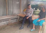 Bhabinkamtibmas Polsek Rantau Selamat Perkuat Hubungan dengan Warga Desa Simpang Peut