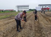 Polsek Langsa Timur Dorong Ketahanan Pangan Lewat Penanaman Jagung Serentak Satu Juta Hektar
