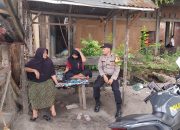 Bhabinkamtibmas Polsek Langsa Aktif Sambangi Warga, Ajak Jaga Keamanan Lingkungan